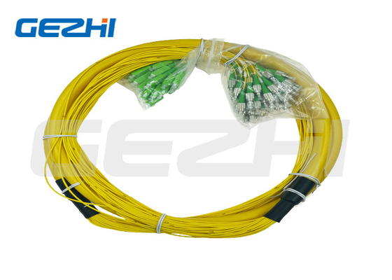 Single Mode 48 Core Fiber Cable FC/APC voor FTTH FTTB FTTX-netwerken
