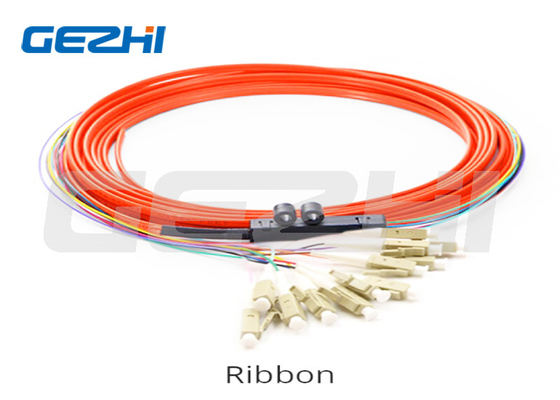 4-24 vezels OM1/OM2 Multimode LC/SC/FC/ST/LSH Glasvezel Pigtail