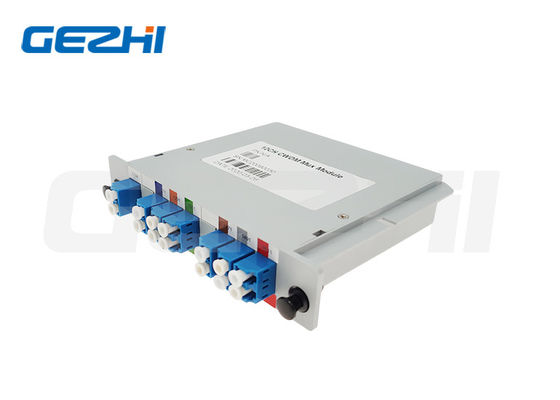 12CH CWDM Mux Demux 1260-1620nm Glasvezelapparatuur met LC UPC Adapter