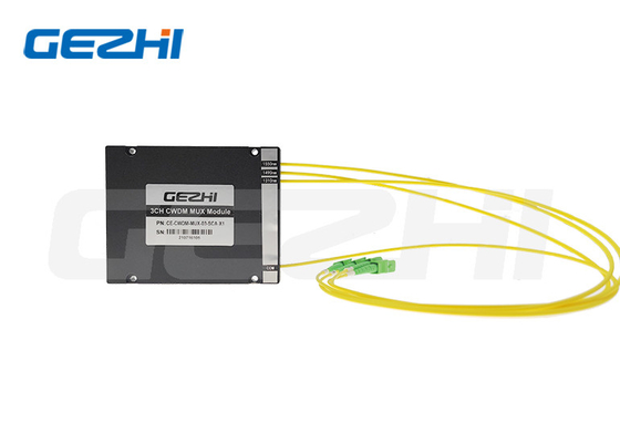Multiplexer optische 3CH CWDM MUX module 5G Backbone Network 1310/1490/1550nm