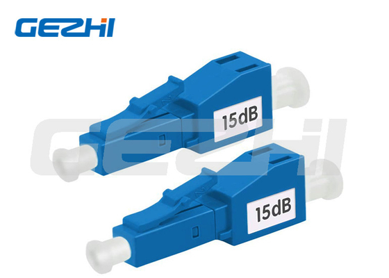 Plastic Material Glasvezel Attenuator LC UPC 1dB-30dB Variabele vaste attenuator