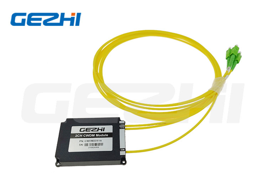 1510nm 1550nm 2CH CWDM Multiplexermodule ABS doos 100X80X10mm