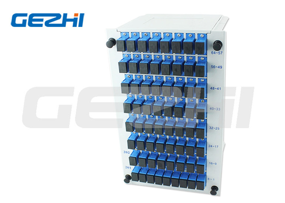 Kassettype Plastic Insertion Module 1*64 PLC Splitter 130*101*206mm