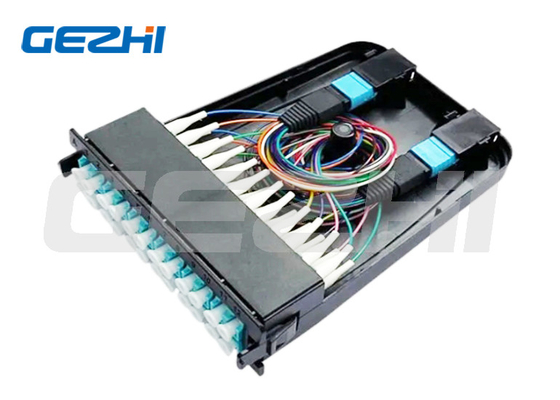 Glasvezel MPO 1U 12~144 kernen Kassetmodule met terugkeerverlies ≥55 dB