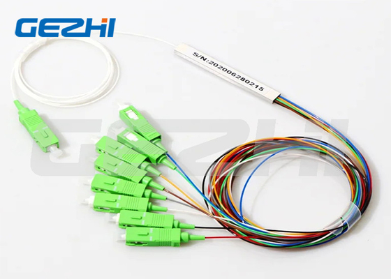 1×16 Sc/Upc optische vezelsplitter - staalbuistype met SC/APC-connector