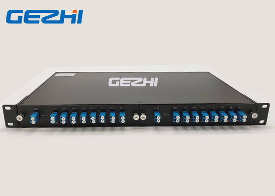16 Wavelength Low Insertion Loss Rackmount CWDM Passief Module en Multiplexer Module