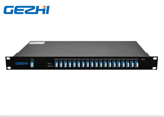 De dubbele Module van het Vezel1610nm 18 Kanaal CWDM Mux Demux