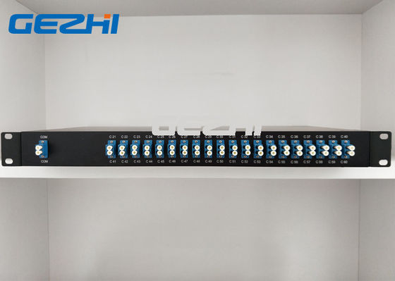 Rackmount Enige Vezel 50Ghz 60 Kanaal Athermal AWG DWDM