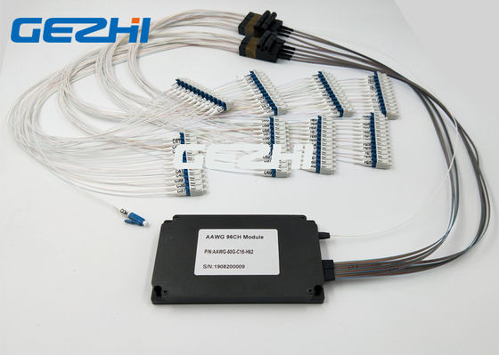 LC PC-de Module van het Schakelaarc15 50Ghz 96 Kanaal AAWG DWDM