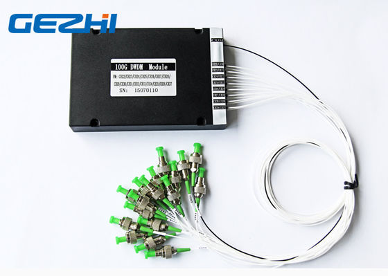 FC APC Enige Vezel 100Ghz C371x16 CH Passieve DWDM Mux