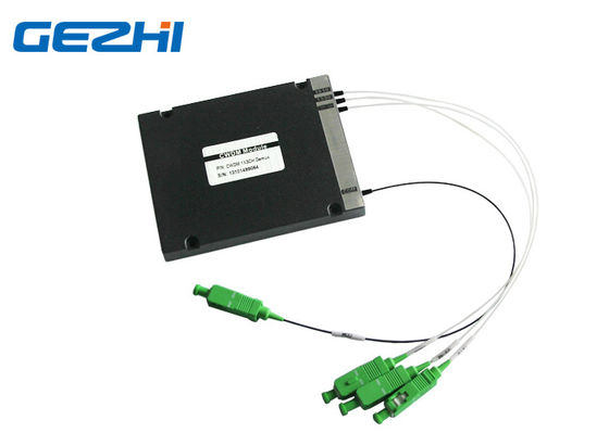 Enige Vezel1550nm 1x3 CWDM Passieve Multiplextelegraaf