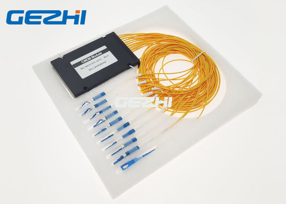 8 kanaal CWDM Mux Demux SC/APC 1470 - Bandhavens van 1610nm + 1310nm-