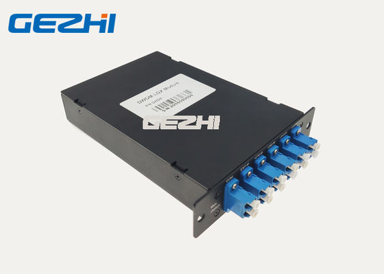 Duplexvezel 100Ghz 1x4 kanaal passief DWDM Mux module passief dwdm mux