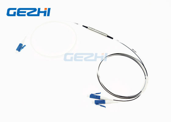 WDM van de het Enige Kanaalfilter van 200Ghz 1x2 Optische Passieve Component