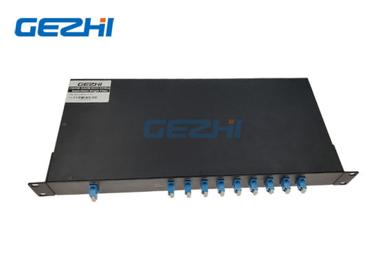 1RU 19 de Simplex Dubbele Zijdwdm OADM Multiplextelegraaf van het Duimrek 8CH