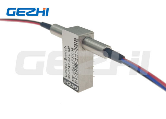 D1x2 de Mechanische Optische Schakelaar van het Schakelaars1650nm LC UPC Dubbele Relais